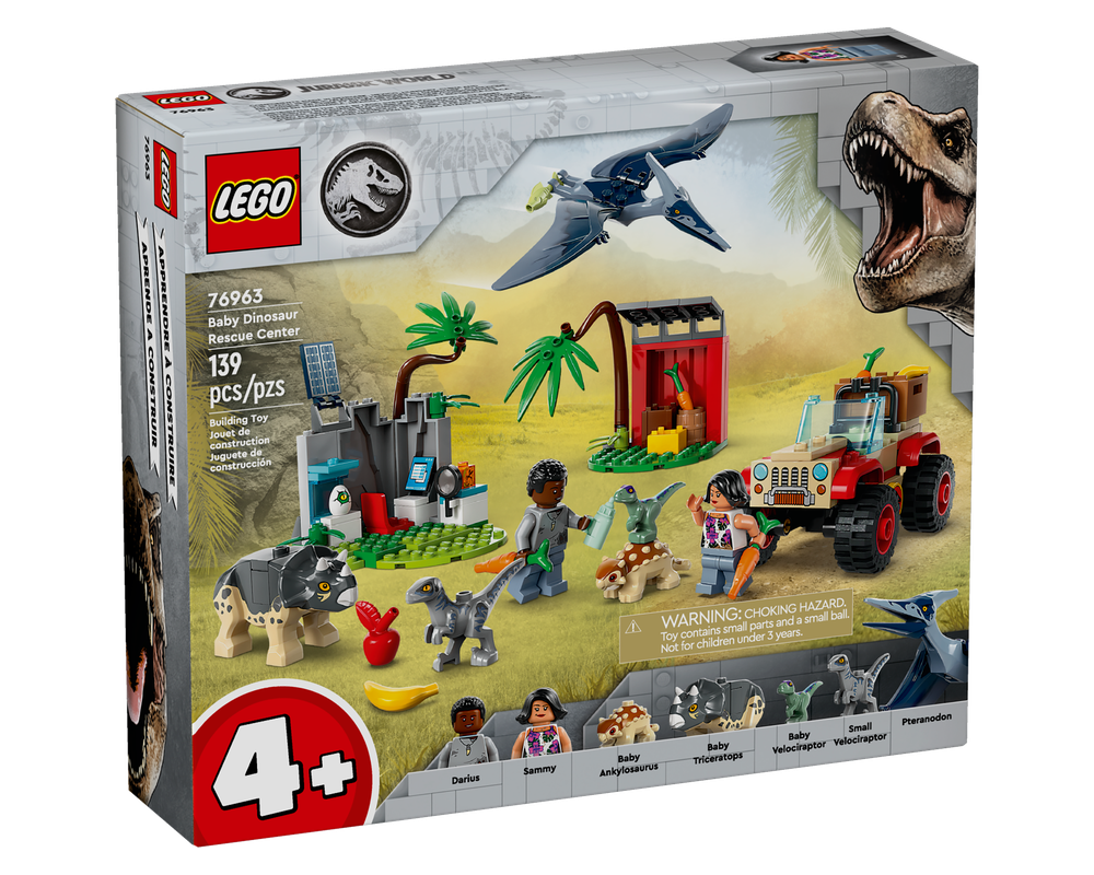 Small top lego dinosaur