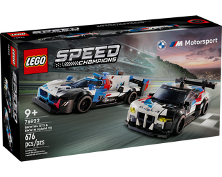 LEGO® BMW M4 GT3 & BMW M Hybrid V8 Race Cars 76922