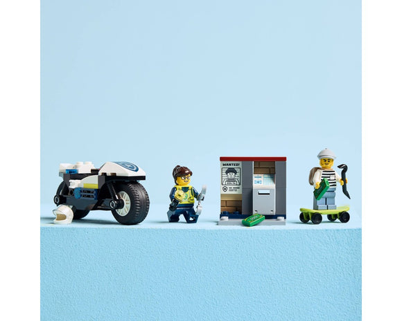 LEGO® Police Motorcycle Chase 60455