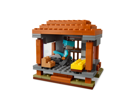 LEGO® The Pillager Outpost and Ravager 21278