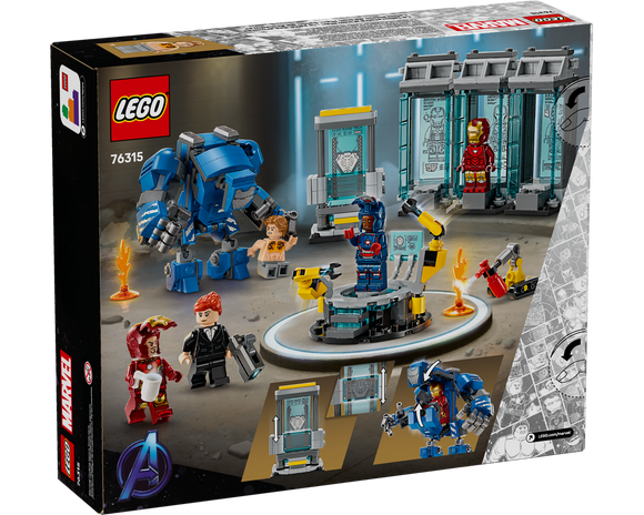 LEGO® Iron Man's Laboratory: Hall of Armor 76315