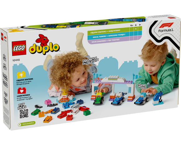 LEGO® DUPLO® F1 Team Racing Cars & Drivers 10445