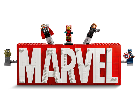 LEGO® MARVEL Logo & Minifigures 76313