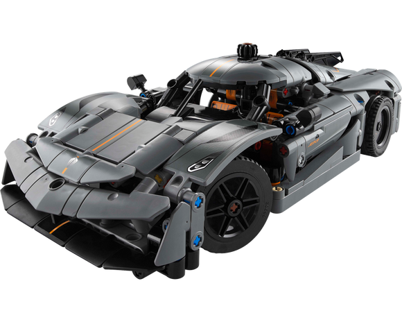 LEGO® Koenigsegg Jesko Absolut Grey Hypercar 42173