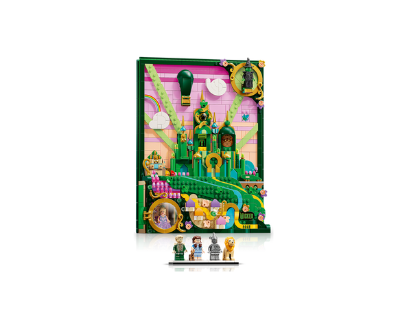 LEGO® Emerald City Wall Art 75685