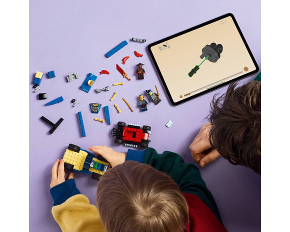 LEGO® Rogue vs. Drix Race Car Duel 71840