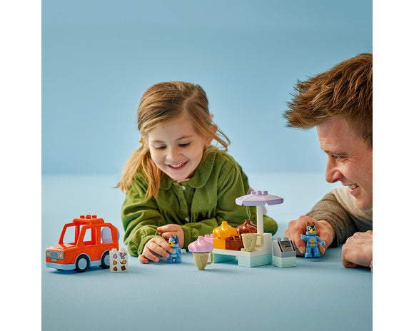 LEGO® DUPLO® Ice Cream Trip with Bluey 10458