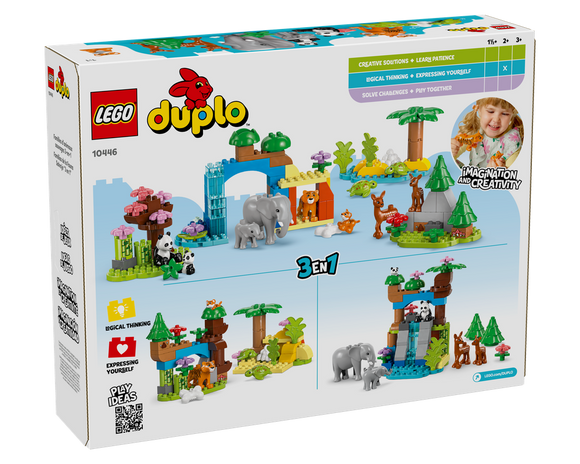 LEGO® DUPLO® 3in1 Wild Animal Families 10446