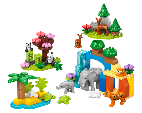 LEGO® DUPLO® 3in1 Wild Animal Families 10446