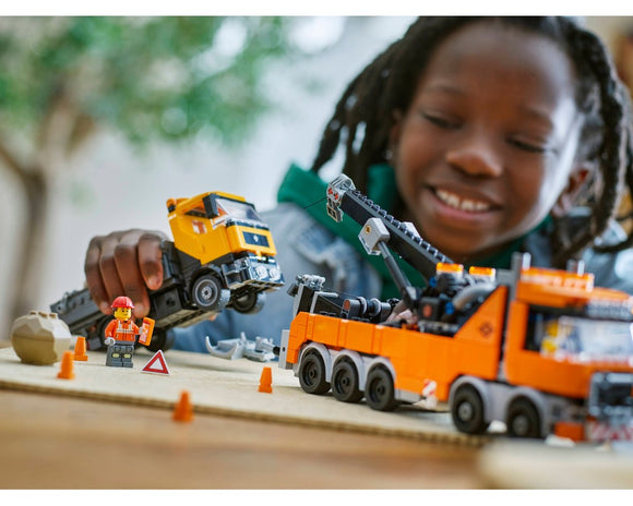 LEGO® Heavy-Duty Recovery Tow Truck with Crane 60467