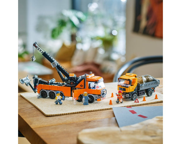 LEGO® Heavy-Duty Recovery Tow Truck with Crane 60467