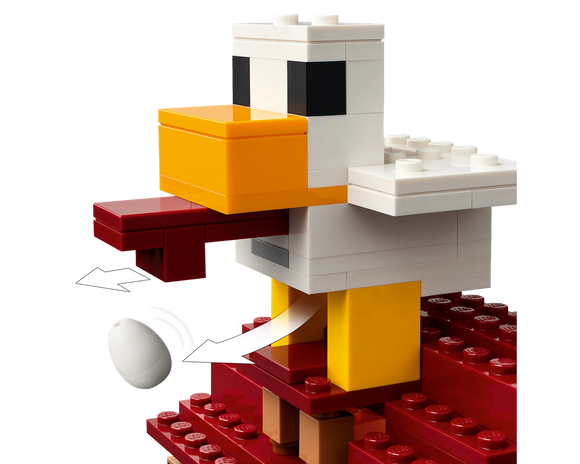 LEGO® The Ghast Balloon Village Attack 21273