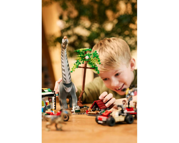 LEGO® Raptor & Titanosaurus Tracking Mission 76973