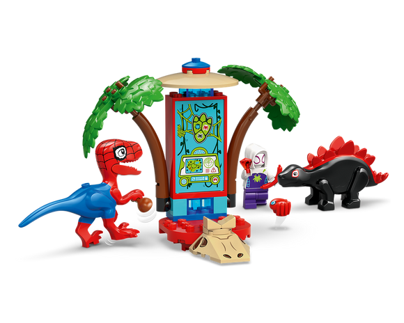 LEGO® Spidey and Gobby's Raptor Battle at Tree House HQ 11200