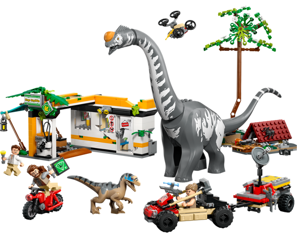 LEGO® Raptor & Titanosaurus Tracking Mission 76973