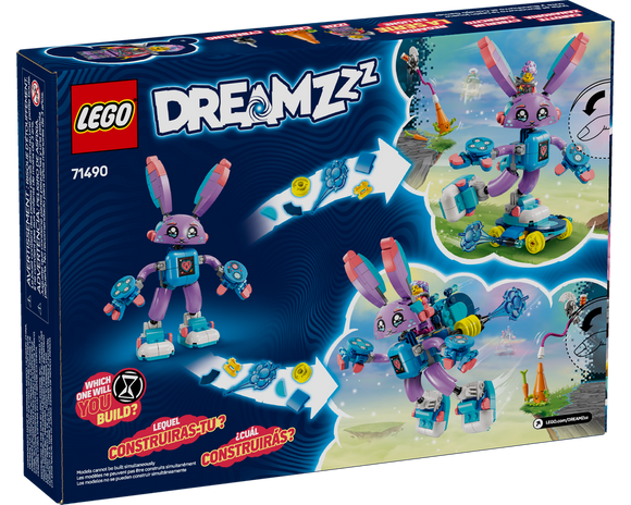 LEGO® Izzie and Bunchurro the Gaming Bunny 71490