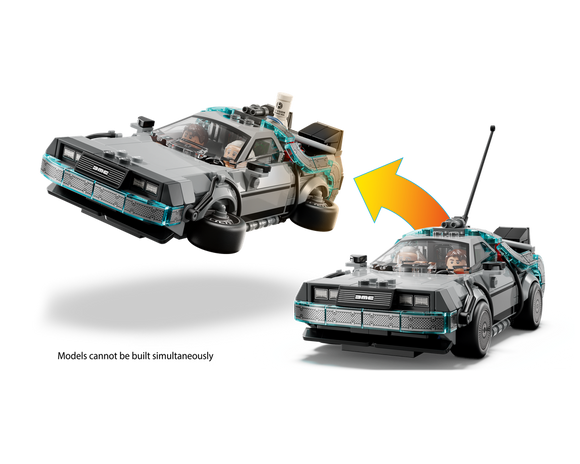 LEGO® Time Machine from Back to the Future 77256
