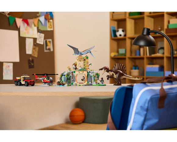 LEGO® Spinosaurus & Quetzalcoatlus Air Mission 76976