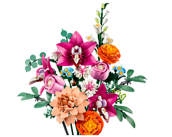 LEGO® Pretty Pink Flower Bouquet 10342