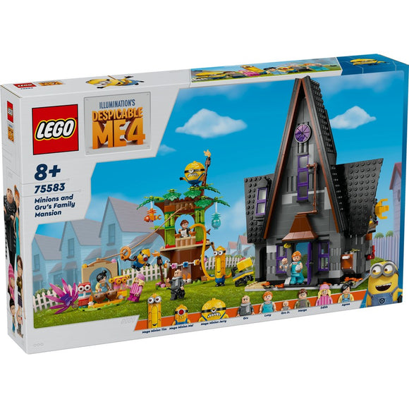 LEGO® Minions and Gru's Family Mansion 75583