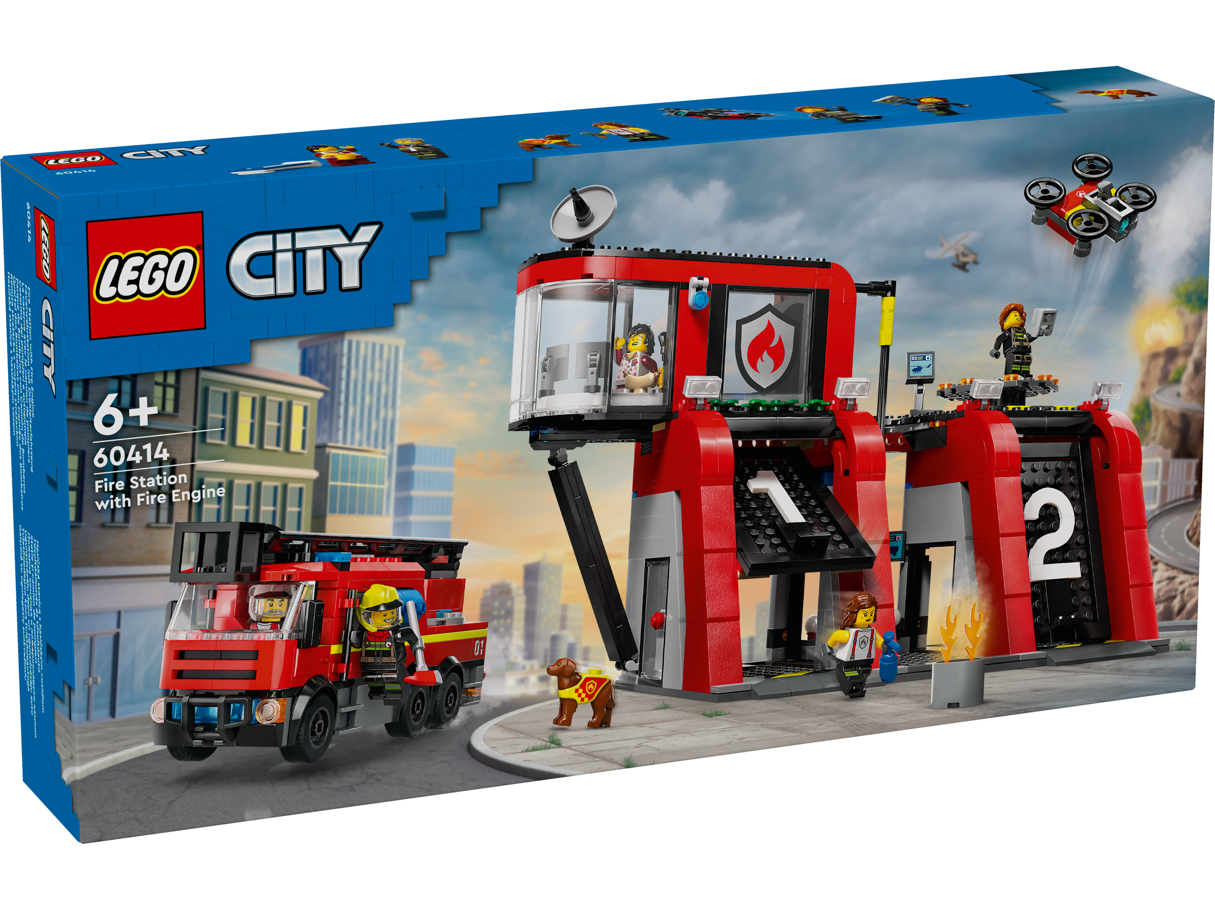 Lego discount fire building