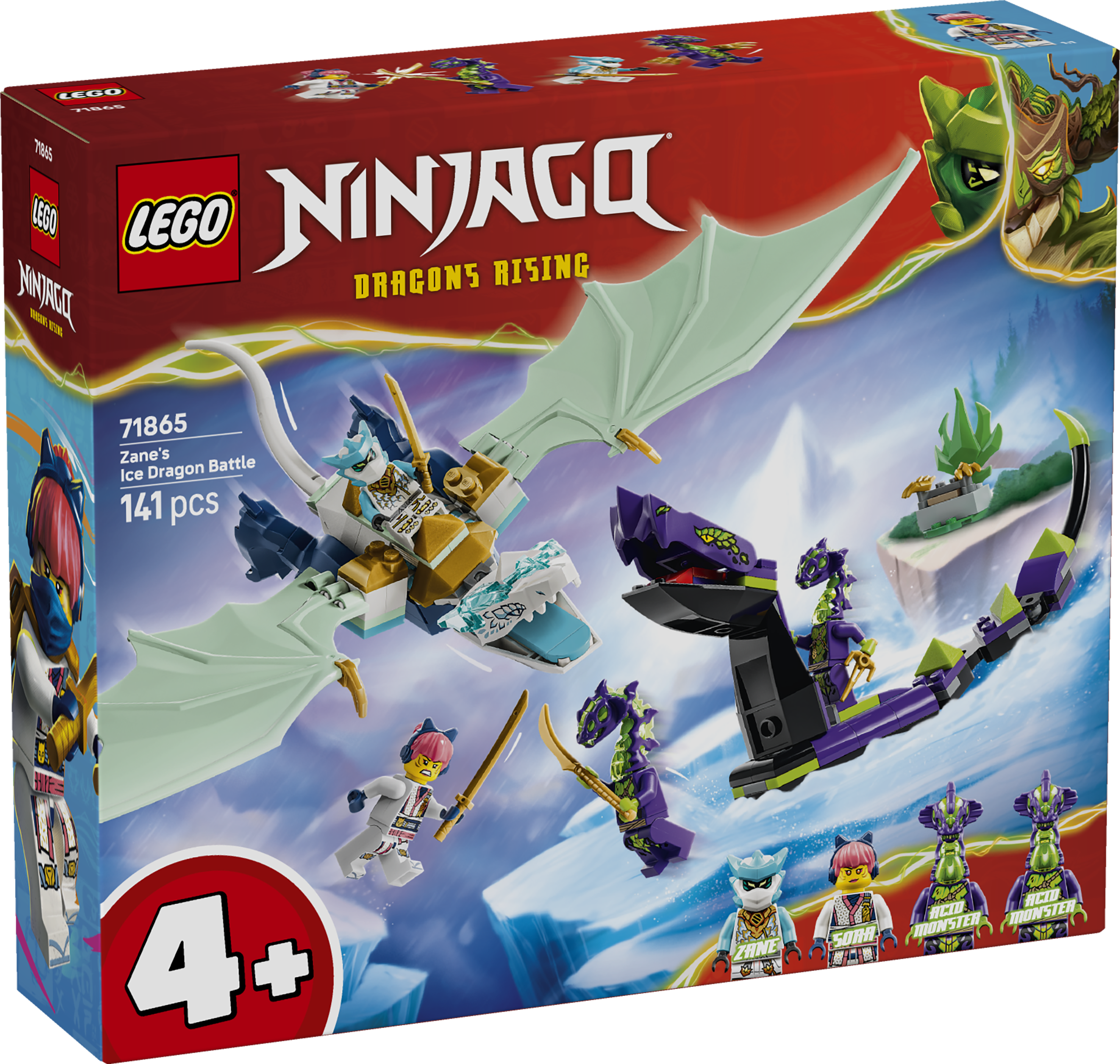 LEGO® Zane's Ice Dragon Battle 71865 | I'm Rick James Bricks