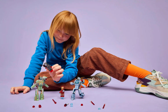 LEGO® Iron Man & War Machine vs. Hammer Drones 76320