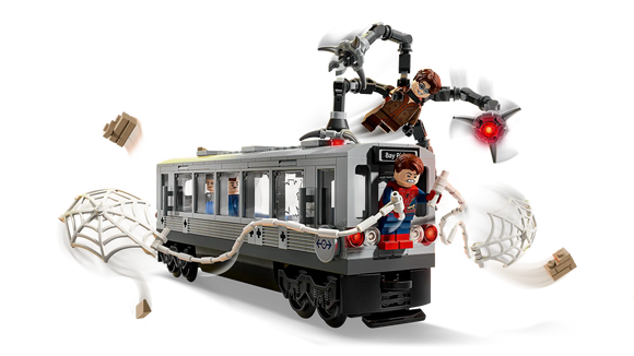 LEGO® Spider-Man vs. Doc Ock Subway Train Scene 76321