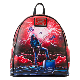 Loungefly™ Stranger Things - Eddie Tribute Glow in the Dark 10" Faux Leather Mini Backpack