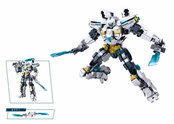 Sluban P.R. Mecha Blue