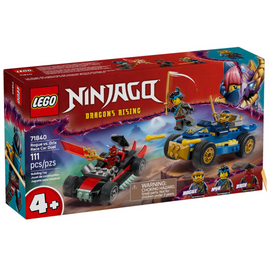 LEGO® Rogue vs. Drix Race Car Duel 71840