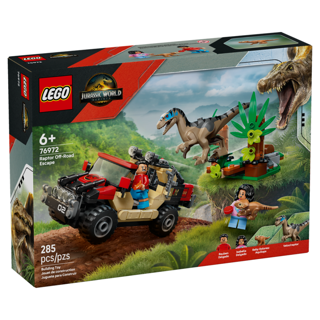 LEGO® Raptor Off-Road Escape 76972 I'm Rick James Bricks
