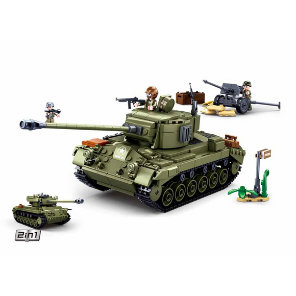 Sluban M26E1 Pershing Medium Tank
