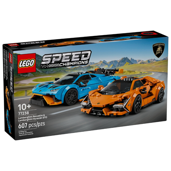 LEGO® Lamborghini Revuelto & Huracán STO 77238