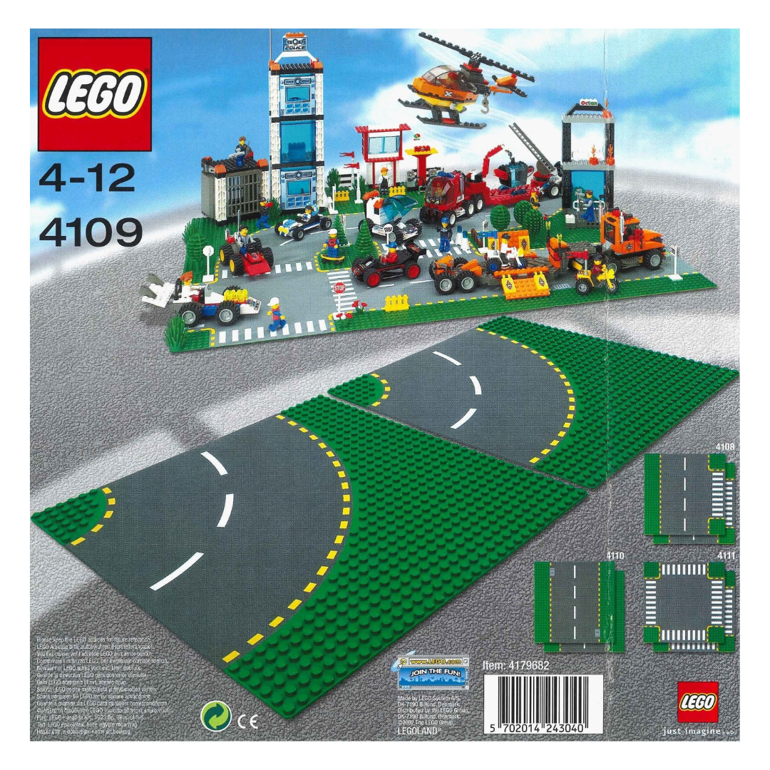 City Road Plate Lego City All New Bricks LEGO® Road Plates