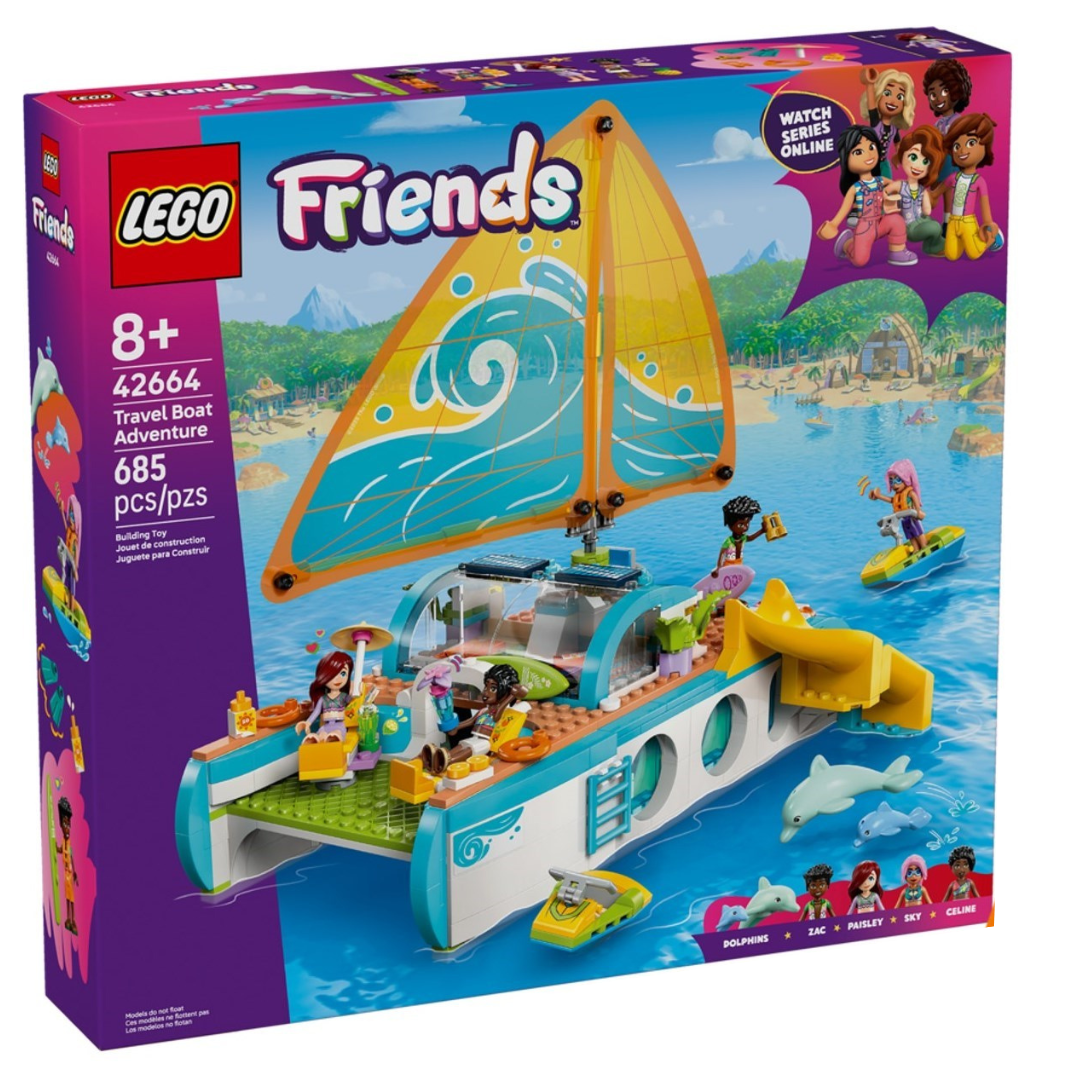 LEGO® Travel Boat Adventure 42664 | I'm Rick James Bricks