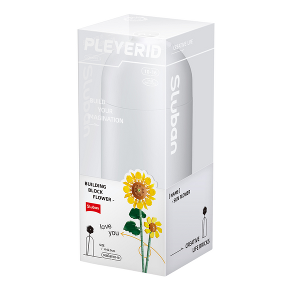 Sluban Sunflower with Vase