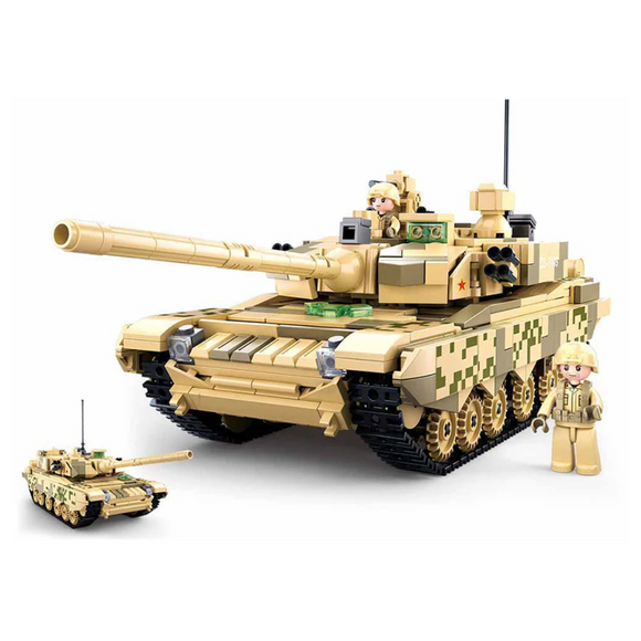 Sluban Main Battle 2 in 1 Tank 99A