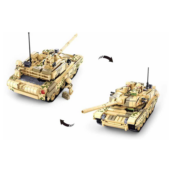 Sluban Main Battle 2 in 1 Tank 99A