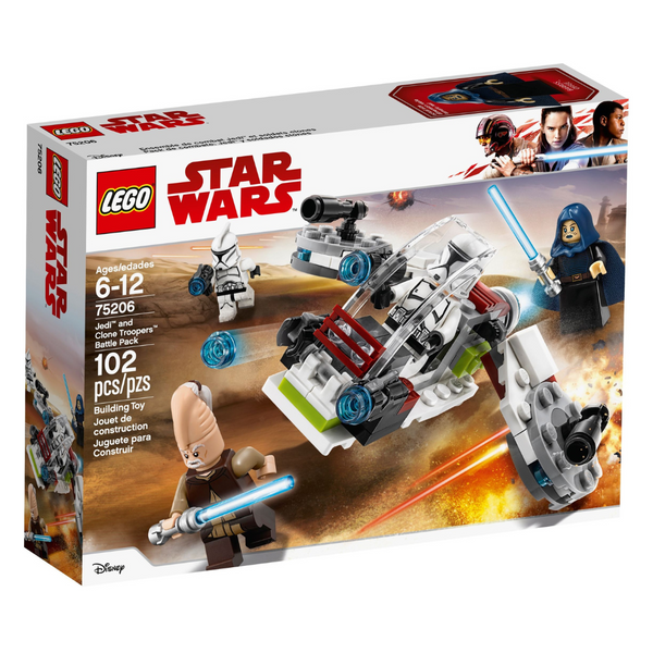 LEGO® Jedi™ and Clone Troopers™ Battle Pack 75206