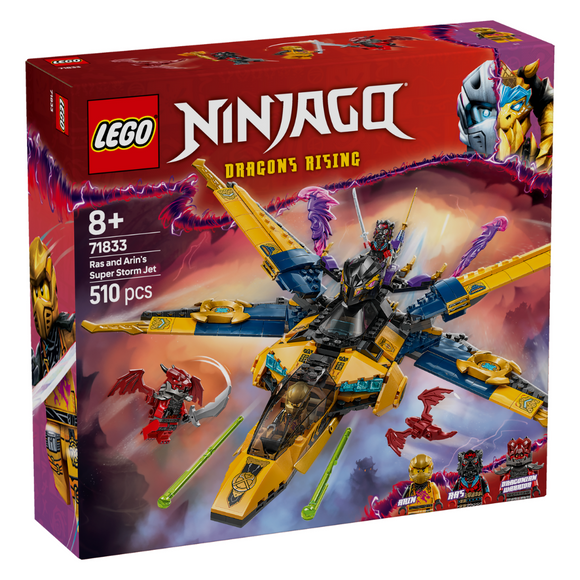 LEGO® Ras and Arin's Super Storm Jet 71833