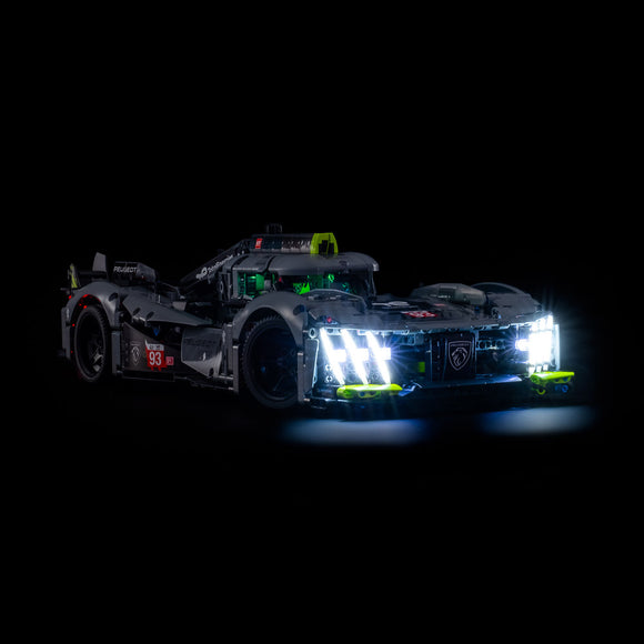Technic Peugeot 9X8 24H Le Mans Hybrid Hypercar #42156 Light Kit