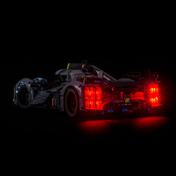 Technic Peugeot 9X8 24H Le Mans Hybrid Hypercar #42156 Light Kit