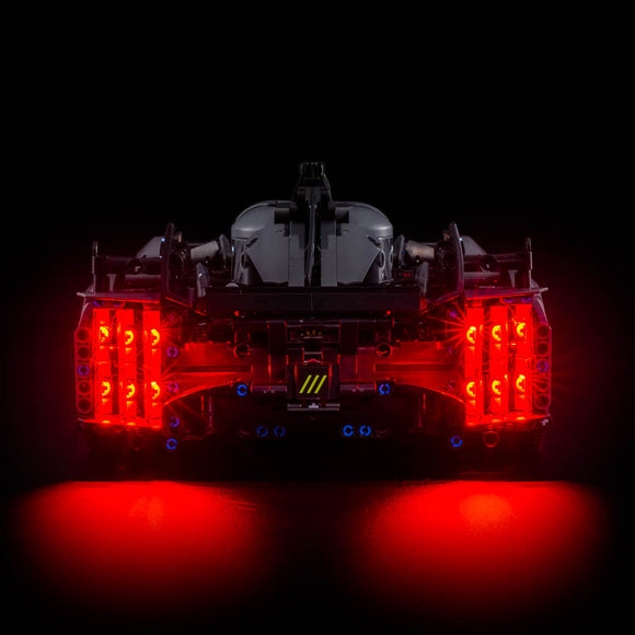 Technic Peugeot 9X8 24H Le Mans Hybrid Hypercar #42156 Light Kit