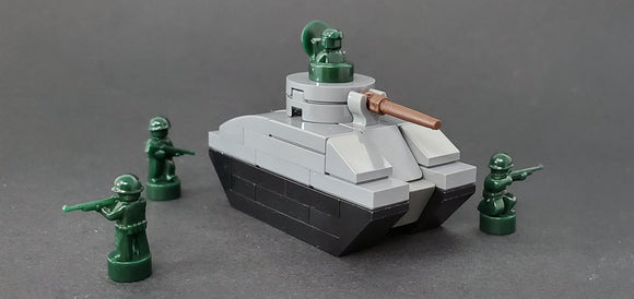 Nano Soldier Figures - Dark Green