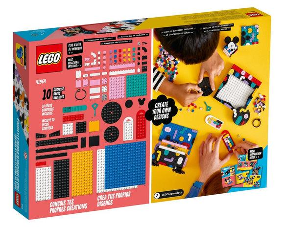 LEGO® DOTS Mickey Mouse & Minnie Mouse Back-to-School Project Box 41964