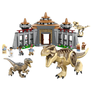 LEGO® Jurassic Park Visitor Center: T. rex & Raptor Attack 76961