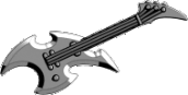 BA Axe Guitar (Silver)