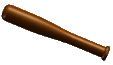 BA Baseball Bat (Brown)