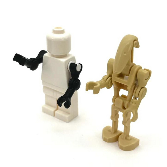 BA Robot Arms - JOINTED! (8 Arms) - Black